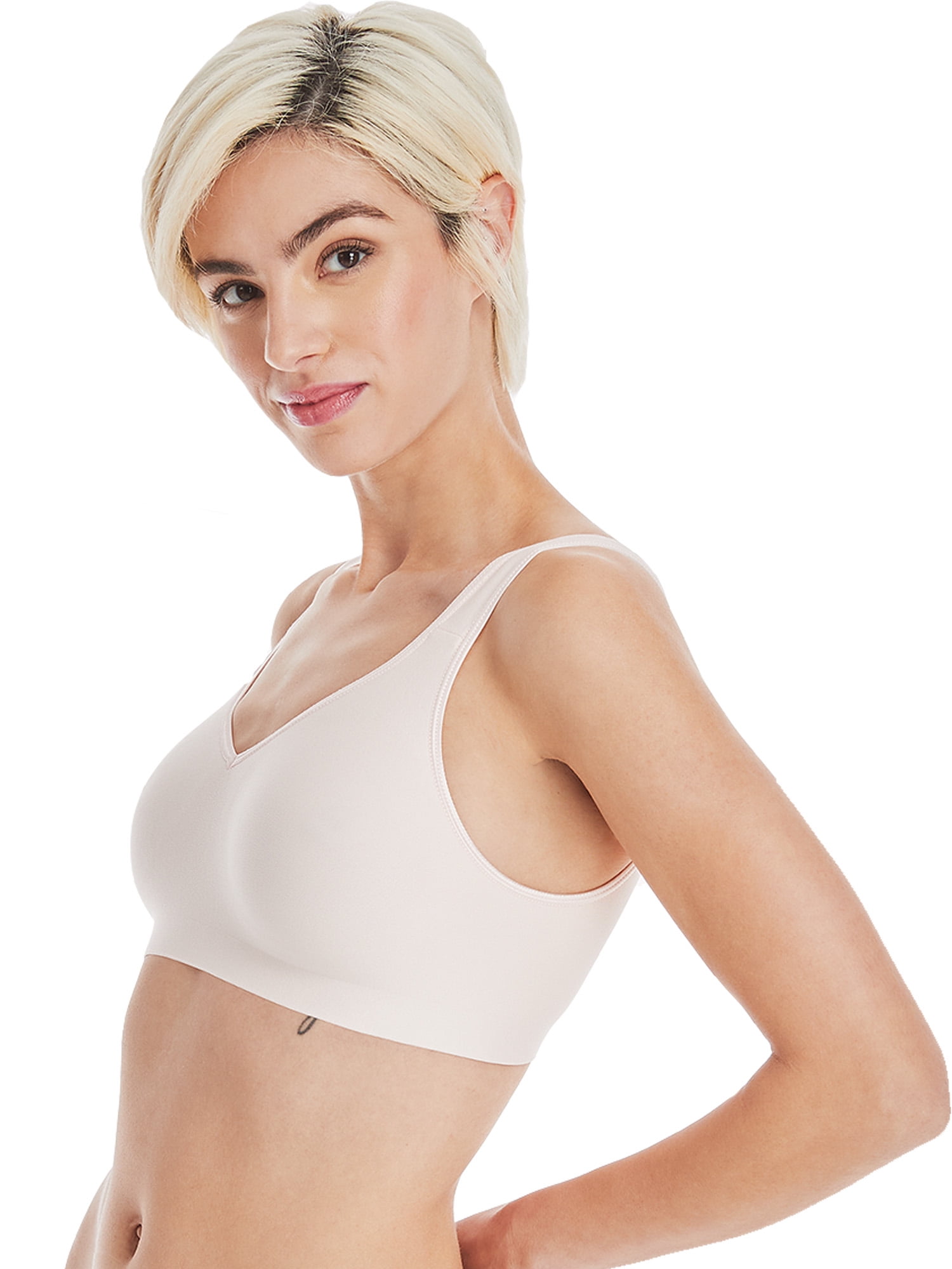 Hanes Womens Wireless Bra, Comfort Evolution Wirefree Bra, Best Wireless Bra, Moisture-Wicking, Sizes S-XXL+
