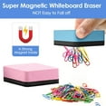 thumbnail image 4 of AQGT 30Pcs Dry-Erase Erasers Magnetic Whiteboard Dry Erasers Bright Color Compact Size Portable Mini Dry-Erase Board Erasers, 4 of 7