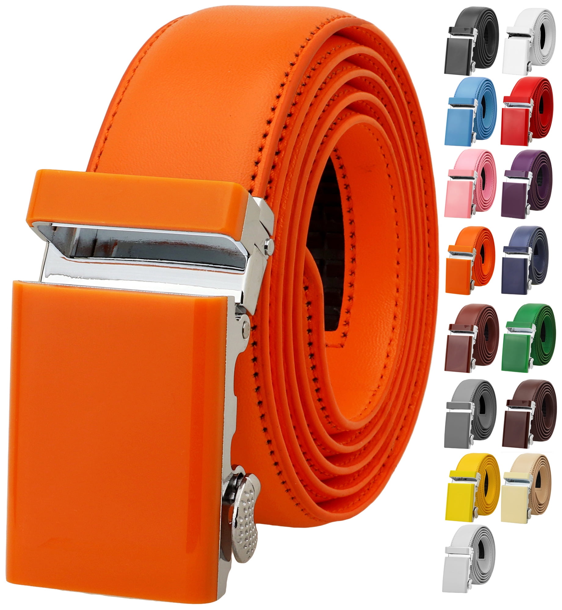 Falari Men/'s Genuine Leather Belt Jeans Belt 9001