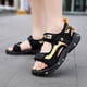 thumbnail image 3 of Sandalias para niños, estilo coreano, para niños de talla mediana a grande, zapatos de verano para bebés, suela suave antideslizante, zapatos de playa para estudiantes, 3 of 6