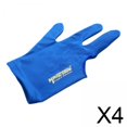 thumbnail image 1 of 4x Guante Durable Guantes Para Competición Juego Accesorio Azul, 1 of 8