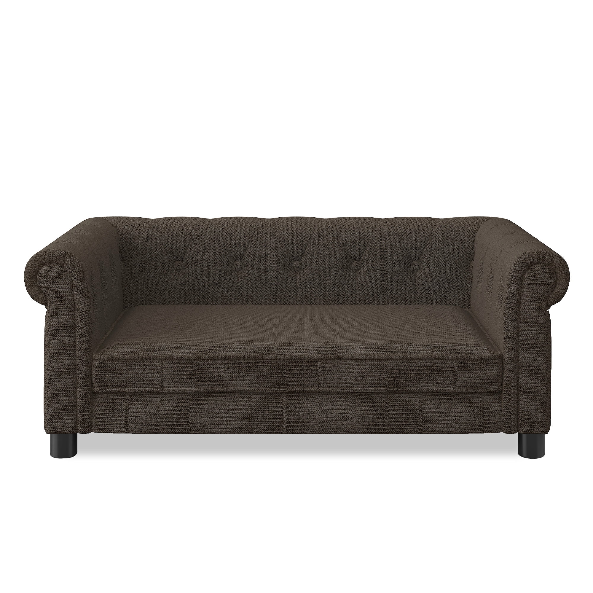 Jakoola 38.9"Large Dog Sofa, Big Pet Bed Couch for Medium and Large Dogs, 28.3" Seat Width, Brown