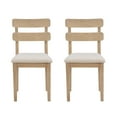 thumbnail image 2 of Powell Davini Upholstered Dining Chair, Natural, 2 of 10