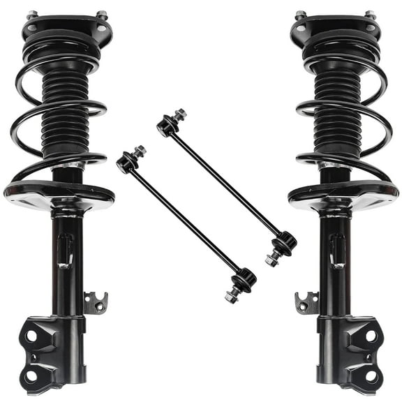 Detroit Axle - 1.8L Front Struts Spring Sway Bars for 2011-2013 Toyota Matrix Corolla - 4pc