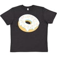 thumbnail image 3 of Inktastic White Donut with Sprinkles Youth T-Shirt, 3 of 5
