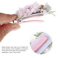 thumbnail image 2 of 9Pcs Flower Hair Clips Artificial Rose Hair Barrettes Floral Wedding Beach Party Decor Hair Accessories for Women Girls, 2 of 7