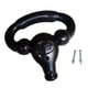 thumbnail image 4 of Reposabrazos para triciclos infantiles con asa de empuje y piezas portátiles con tornillos. Negro, 4 of 9