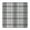 Black Gray And, variant on Green Argyle Pattern Square Fitted Tablecloth with Elastic Edge,Square Table Cover,Washable Elastic Table Cover for Home Kitchen Party Decor 36"x36"