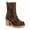 Brown, variant on Women's Riser Jazz Heeled Boots