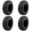 (4 Pack) Tusk Mud Force® Tire 24X8-12 for Yamaha Wolverine 450 4X4 2006-2010