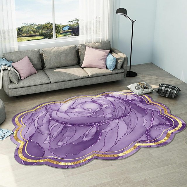 Area Rugs for Living Room Bedroom Washable Rug Modern Geometric Soft Bedside Rug Indoor Carpet