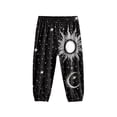 thumbnail image 5 of DISNIMO Galaxy Sun Moon Harem Bloomers for Boys Bloomer Harem Pants for Kids Bloomer Trousers Boys Lantern Pants Kids Elastic Basic Harem Pants Kids 3-7 Baggy Elastic Ankle Pants Soft Long Pants, 5 of 7