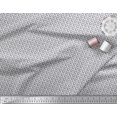 thumbnail image 3 of Soimoi Polyester Crepe Fabric Leaves & Floral Small Printed Fabric 1 Yard 52 Inch Wide, 3 of 3