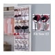 thumbnail image 4 of RV 1 zapatero para colgar sobre la puerta, bolsa de almacenamiento para colgar con 24 bolsillos, almacenamiento para colgar zapatos, organizador colgante multifunción para dormitorio, baño brillar  Electrónica, 4 of 5