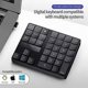 thumbnail image 4 of Numeric Keypad, 35 Keys Portable USB Wireless Numeric Keypad, Rechargeable Ultra-Quiet External Numeric Keypad for Macbook/macbook Pro/air, 4 of 5