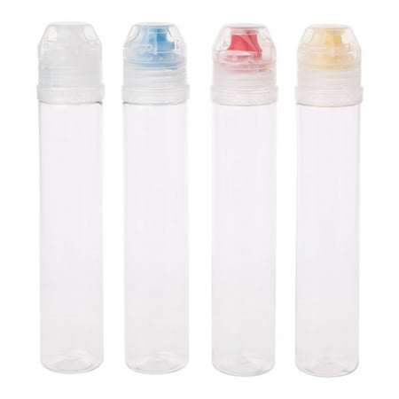 

Kitchen Plastic Squeeze Bottle Condiment Dispenser For Salad Sauce Ketchup Honey