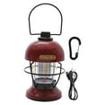 thumbnail image 1 of Retro Style Camping Lantern Lamp Hanging Light for Backpacking Home 3 Modes Dimmable Red, 1 of 7