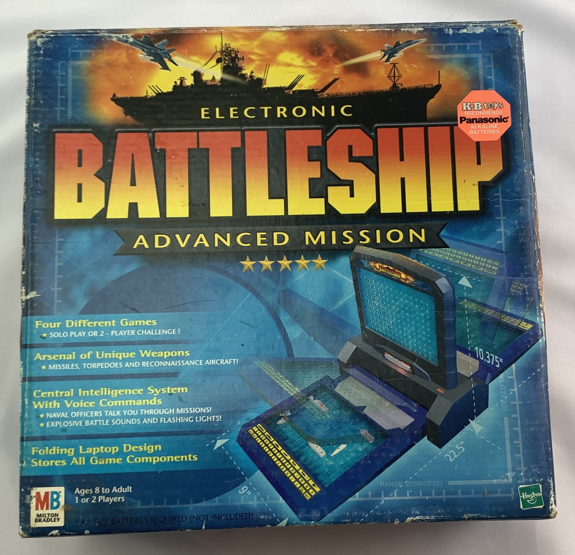 2000 Electronic Talking Battleship Game by Milton Bradley Complete