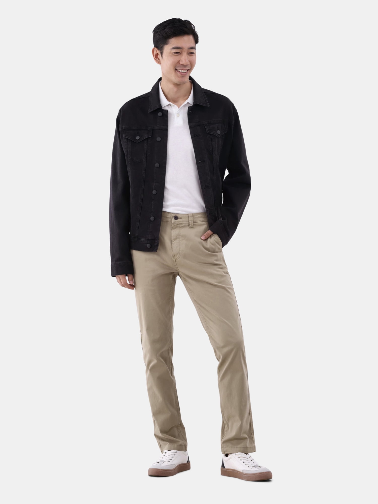 George Men's & Big Men's Slim Fit Chino Pants, Sizes 28-42