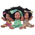 thumbnail image 3 of A-Waroom 12 inch Black Dolls with Afro Hair Black African Dolls for Kids Aged 3+, 3 of 4