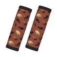 thumbnail image 1 of 2 fundas para asas de maleta - Diseño chocolate n.° 9019. Etiquetas identificadoras para maletas, fundas para asas de equipaje, accesorios esenciales de viaje para equipaje de avión., 1 of 6