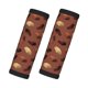 thumbnail image 1 of 2 fundas para asas de maleta - Diseño chocolate n.° 9019. Etiquetas identificadoras para maletas, fundas para asas de equipaje, accesorios esenciales de viaje para equipaje de avión., 1 of 6