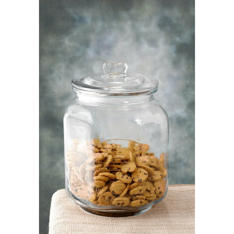 100pcs 50-260ml Glass Jar With Lid Cookie Jar Kitchen Jars And