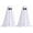 B, variant on Halloween Decorations Indoor Outdoor, 19" 2-Pack Light Up Spooky Ghost Halloween Tabletop Decor, Indoor Cute Party Ghosts Decorations for Table Home Room Fireplace Kitchen Porch Yard