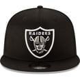 thumbnail image 2 of Gorra New Era NFL 9FIFTY Snapback Las Vegas Raiders, color negro, 2 of 5