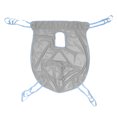 thumbnail image 2 of Patient Lift Sling, 4 Positions 230KG Capacity Hole Design Mesh Breathable Patient Transfer Sling with Directional Grip, Medical Transfer Sling for Patients Shower Bath, 2 of 7