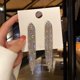 thumbnail image 1 of Pendientes de circón de malla de lujo para mujer, diseño único, elegante, exquisito, ligero, joyería femenina, fiesta, regalo Premium, venta al por mayor, nueva tendencia de moda, 1 of 4