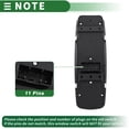 thumbnail image 4 of Interruptor de Ventana Eléctrica Unique Bargains para Chrysler 200 2015-2017 No.68231805AA/56046823AC, 4 of 7