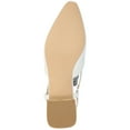thumbnail image 6 of Journee Womens Paislee Sling Back Block Heel Square Toe Flats, 6 of 10