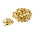 thumbnail image 4 of Rongfmy 100Pcs Copper Rivets 11 . 5mm Round Leather Craft Belt Bag Pet Gold, 4 of 9