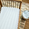 thumbnail image 3 of Parent's Choice 2-Piece Cotton Fitted Crib Sheets for Baby Boys, Dinosaurs, 3 of 10