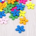 thumbnail image 2 of YSNOOWE 100Ud Botones Surtidos Con Patrón De Flores Para Uso En Y Artesanía, 2 of 7