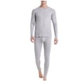thumbnail image 4 of Pitauce Mens Modal Thermal Underwear Thin Long Johns Lightweight Stretchy Base Layer Tops with Bottoms (Available in Big & Tall, M-5XL), 4 of 9
