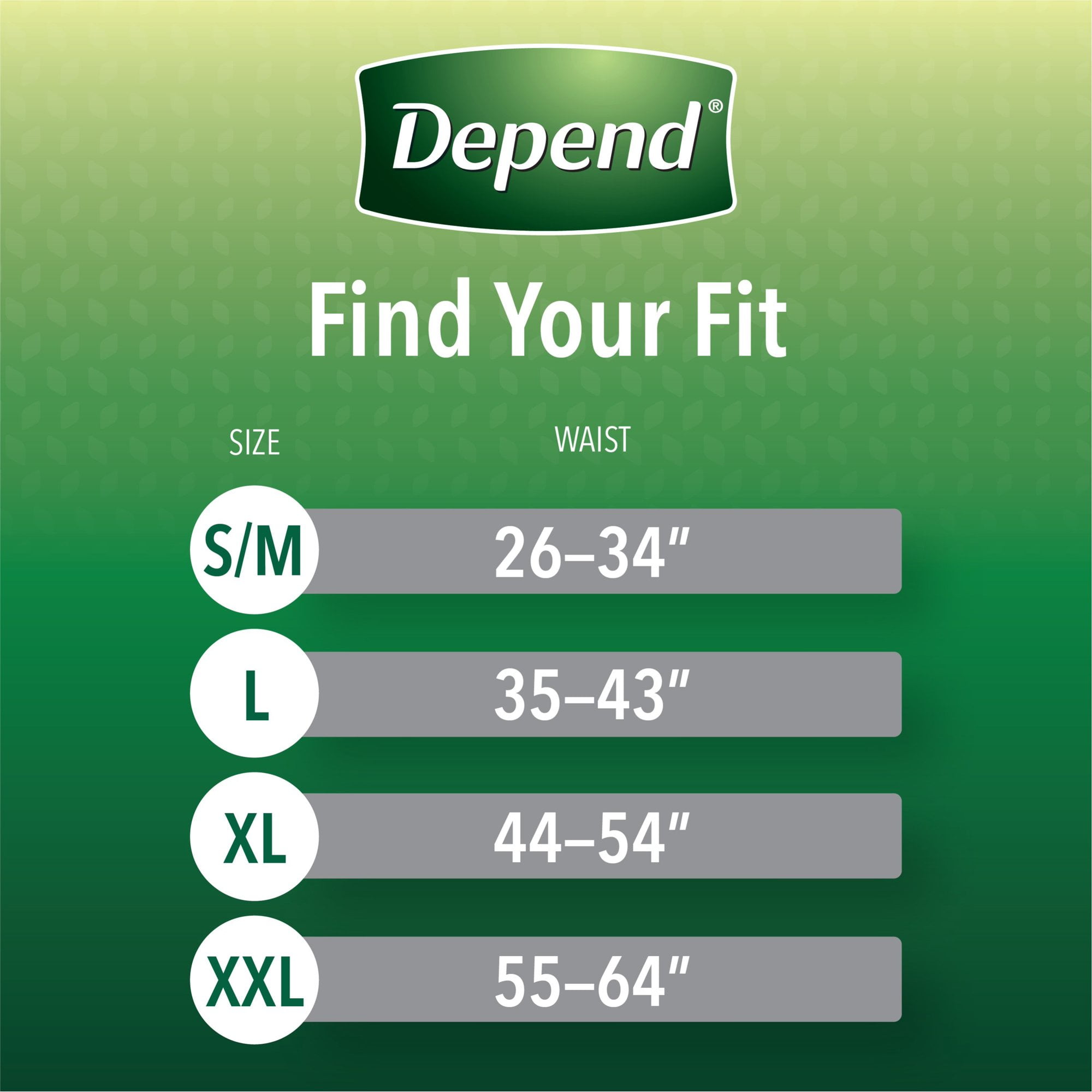 Depend Fit-Flex Adult Incontinence Underwear for Men, XXL Size, Grey, 44 Count (2 Packs of 22)