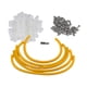 thumbnail image 4 of Clips de Montaje de Luz de Cuerda de 1/2 Pulgada con 50 Piezas de Tornillos Phillips de Cabeza Pna de Acero Inoxidable 0.313 pulgadas Macarena Clips de montaje de luz de cuerda, 4 of 8