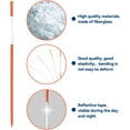 thumbnail image 3 of Labwork 100 Packs Driveway Reflectors Safety Marker Fiberglass Snow Stakes Multipurpose Orange Sign Posts 48 Inches, 3 of 6