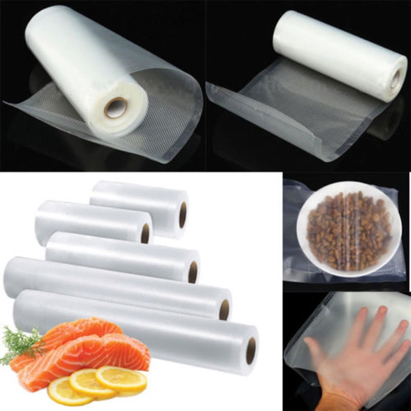 Food Vacuum Bags Rolls Embossed Vacuum Sealer Package Bag For Food Saver Machine