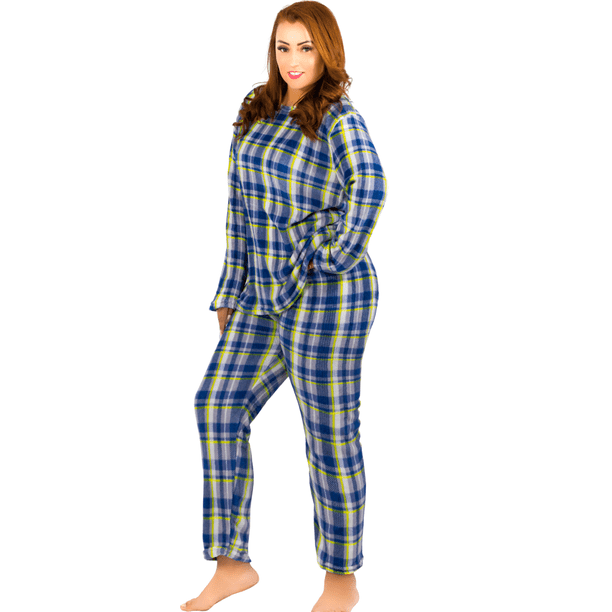 Pijama Afelpada Mujer Polar Pantalón Sudadera Unitalla