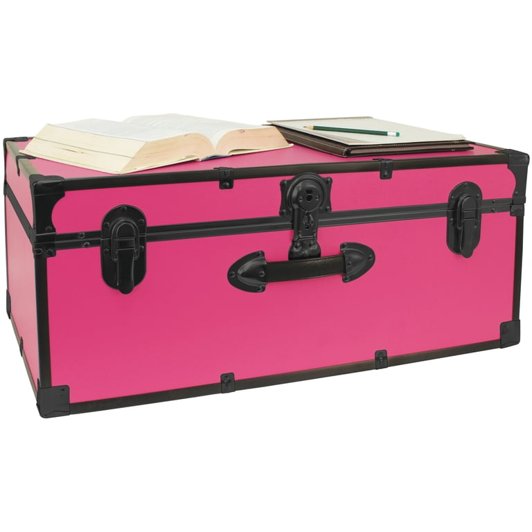 Seward Trunks 25 Gallon Wood, Plastic and Metal Trunk With  display picture 3