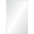 thumbnail image 2 of Signature Home Collection Iron Framed Rectangular Wall Mirror - 36" - Silver Finish, 2 of 4