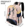 thumbnail image 3 of Love The Nightmare Before Christmas Backpack Schoolbag Multifunctional Adjustable Daypack Student Satchel Unisex Stylish Bookbag Rucksack, 3 of 8