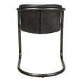 thumbnail image 5 of Moe's Home Collection Freeman Dining Chair Onyx Black Leather -Set Of Two, 5 of 8