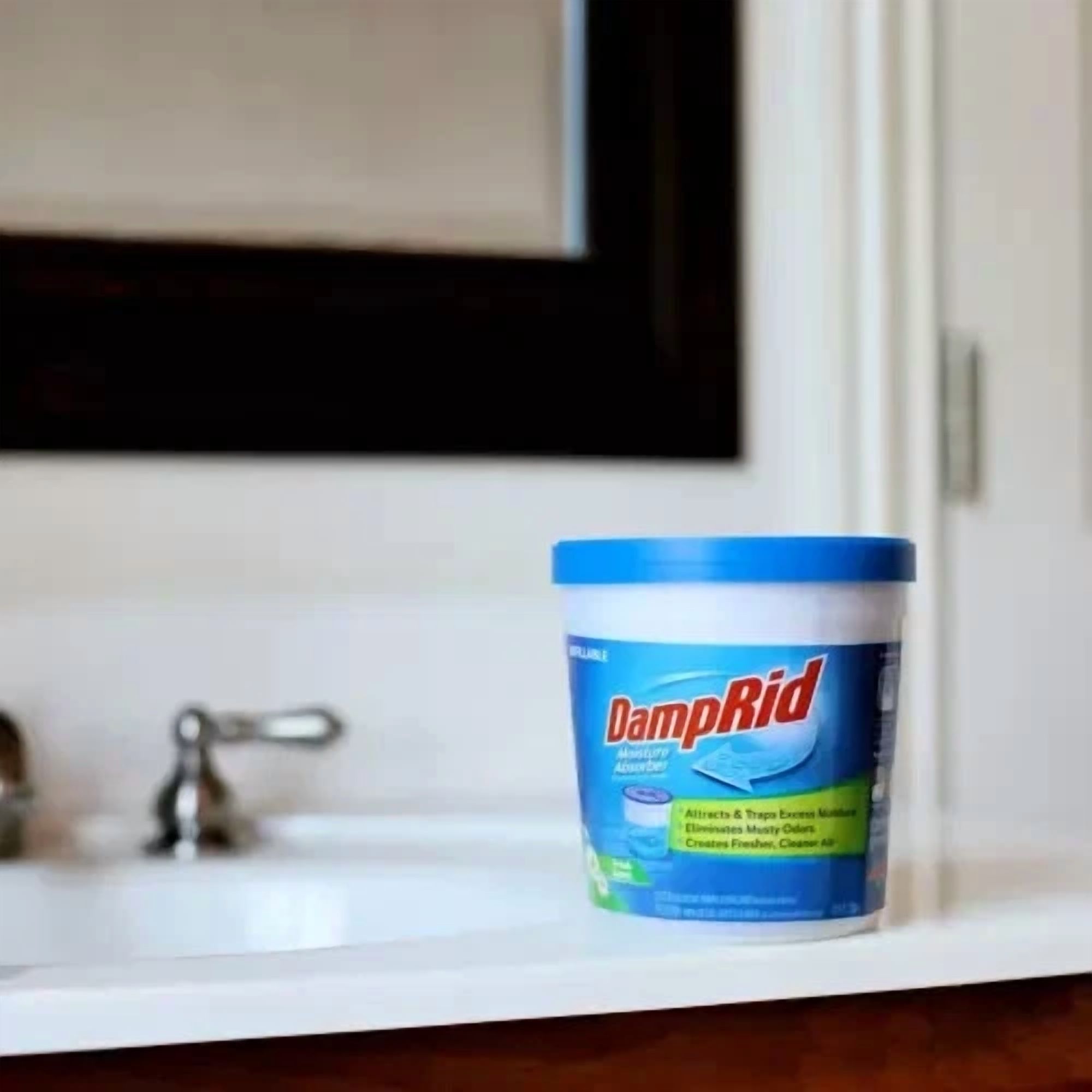 CRESTIN- Damprid Fresh Scent 10.5 Oz. Tubs - Refillable Moisture Absorber - 2 Pack