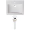 thumbnail image 1 of American Imaginations 30-in. W 3H4-in. Ceramic Top Set In White Color AI-23881, 1 of 7