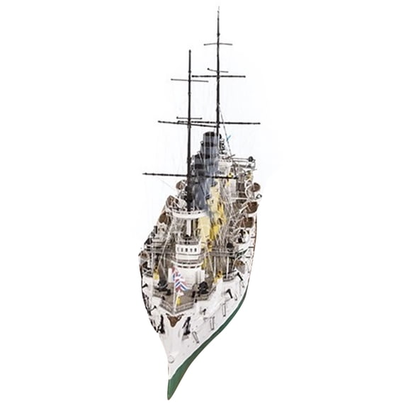 Accurate Scale Paper Ship Model Coastal Ferry Cruiser Challenging DIY ...
