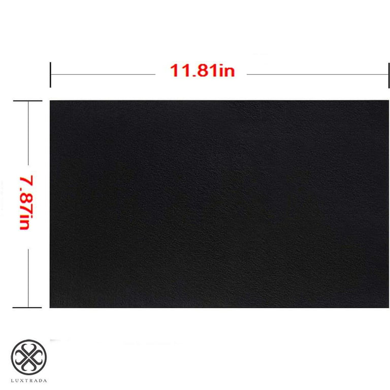 Luxtrada 6 Pieces Black Adhesive Back Felt Sheets Fabric Sticky Back Sheets,  Self-Adhesive, Durable and Water Resistant, Multi-Purpose for Art and Craft  Making, Furniture Protector Pads 